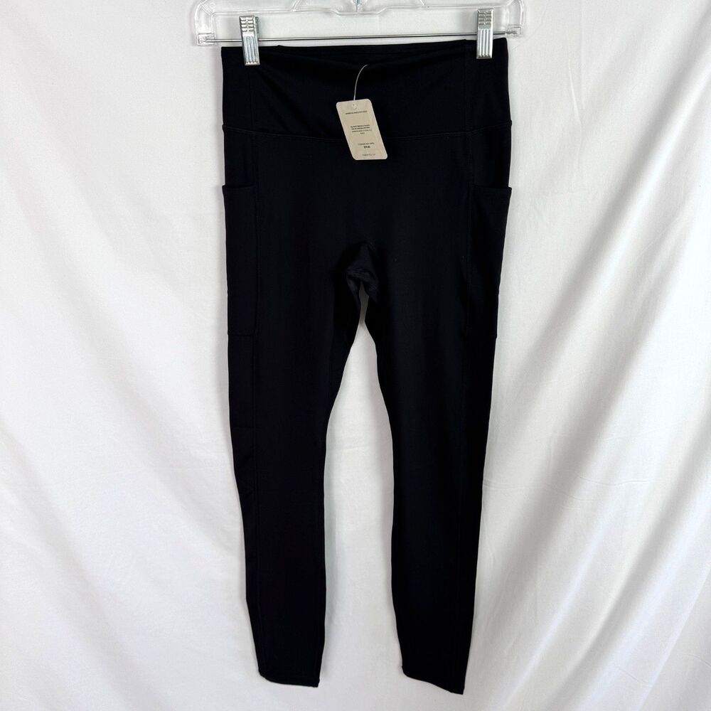 Fabletics Anywhere Motion 365 High Waisted Leggings Size Small Tall Black NEW